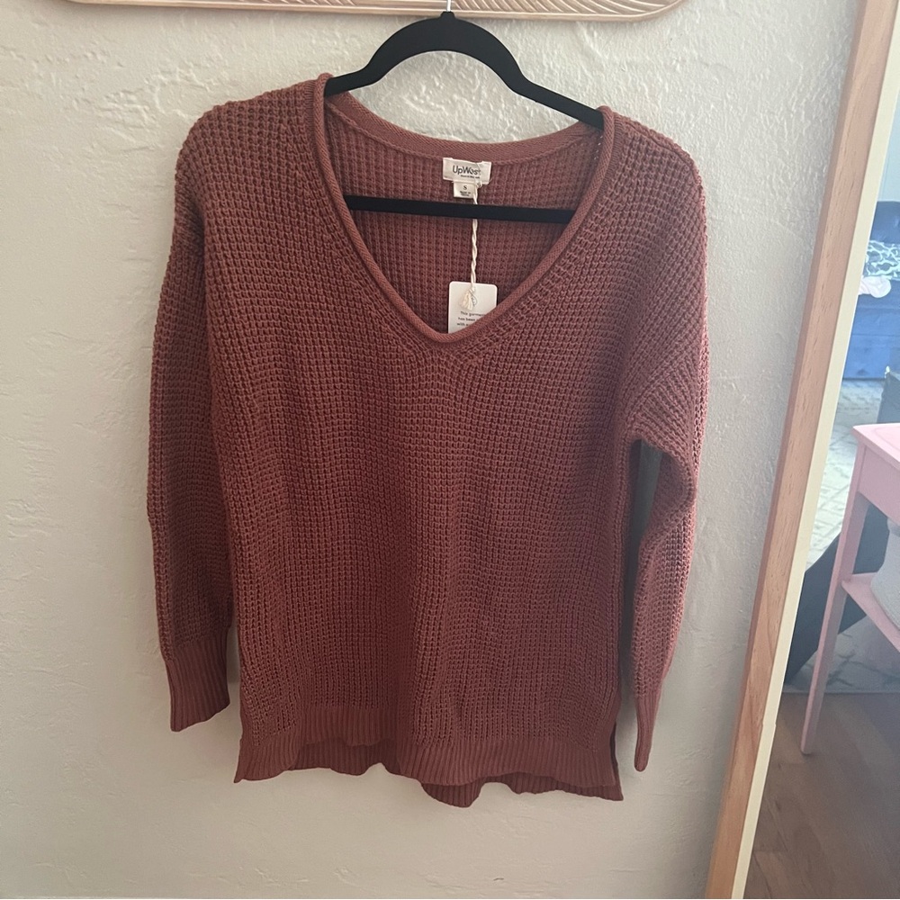 NWT UpWest Sweater Sz. S